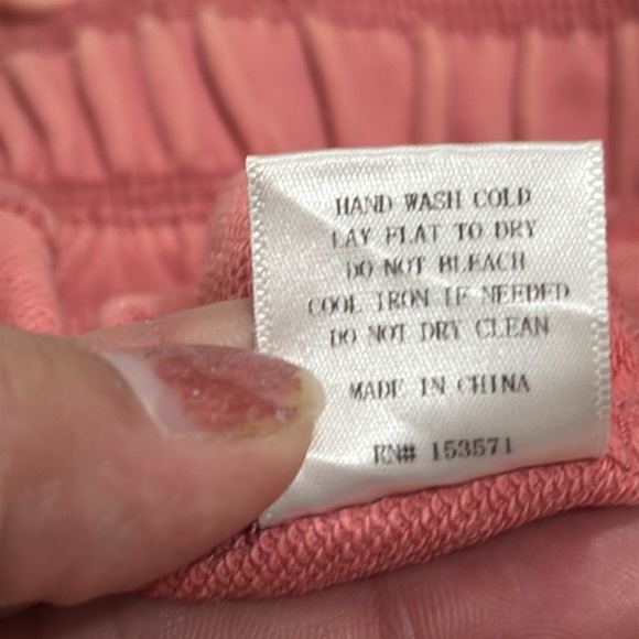 (W2) Oli & Hali mineral wash wide leg joggers, size M - Picture 10 of 13